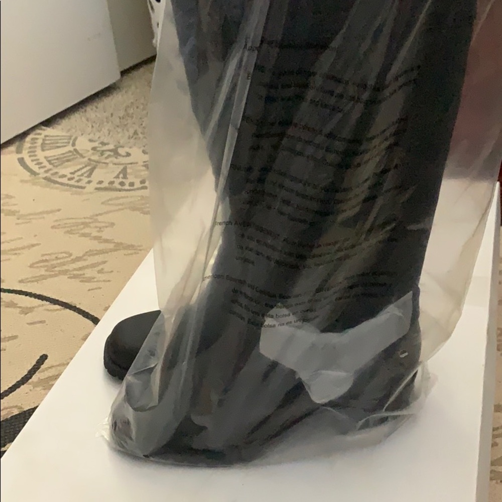 NWT JustFab Black Landry boot size 6.5